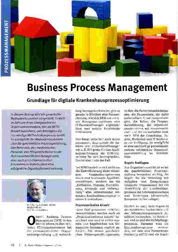 Vorschauseite 1: Business Process Management