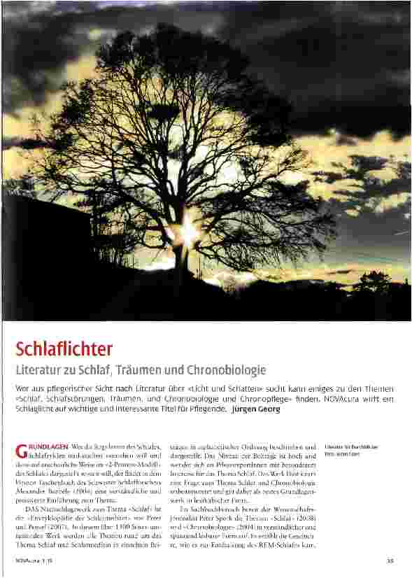 Vorschauseite 1: Schlaflichter