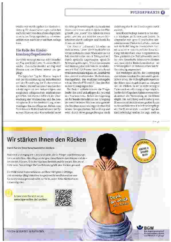 Vorschauseite 2: Zwischen Beund Entlastung