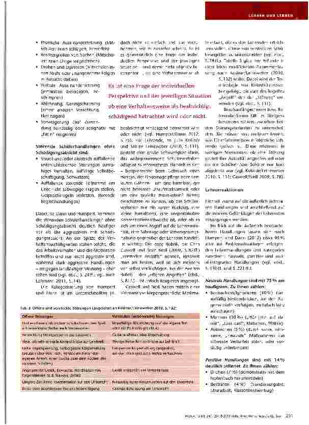 Vorschauseite 5: Schwierige Schüler/innen und ihre Lehrer/innenTeil 1: Empirische Befunde und Empfehlungenfür die pädagogische Praxis
