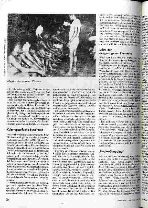 Vorschauseite 3: Was ist krank? Wohlbefinden und Mißbefinden im interkulturellen Vergleich