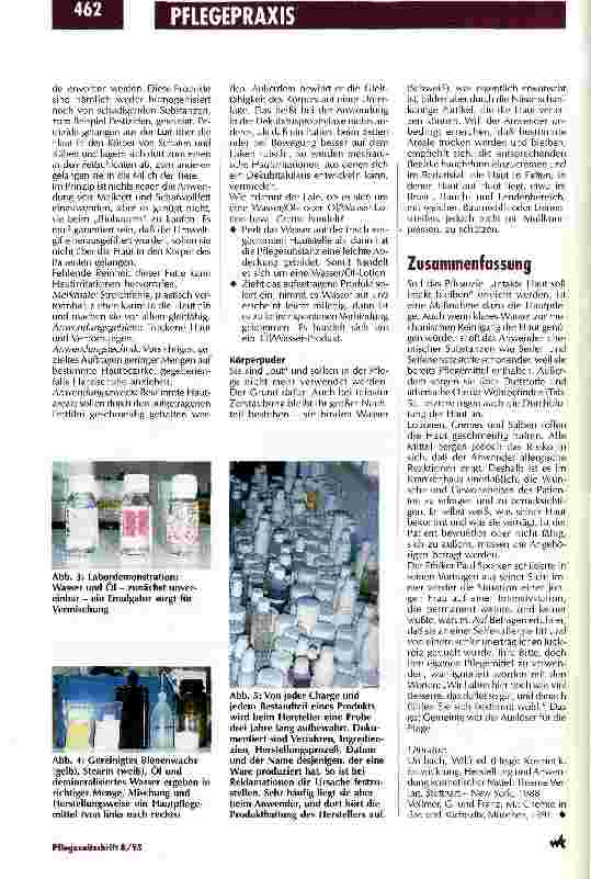 Vorschauseite 4: Auch intakte Haut braucht Pflege Wasser allein genügt nicht
