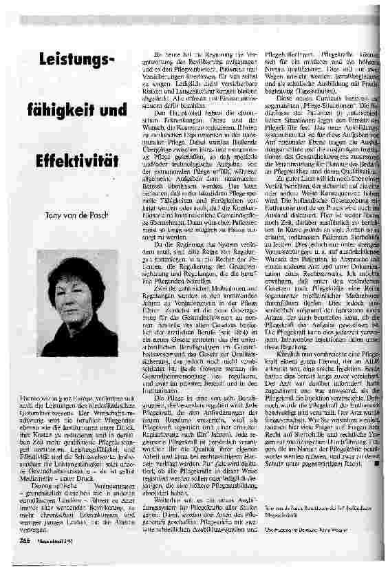 Vorschauseite 1: Leistungsfähigkeit und Effektivität