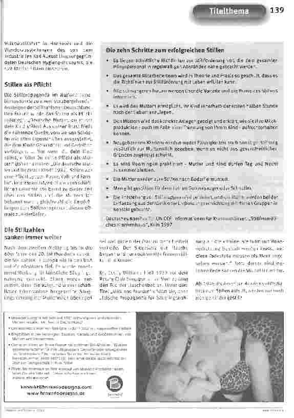 Vorschauseite 4: Säuglingsernährung im Wandel der Zeit