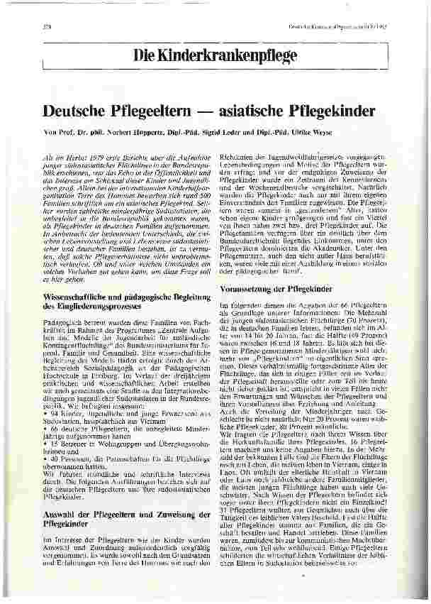 Vorschauseite 1: Deutsche Pflegeeltern — asiatische Pflegekinder