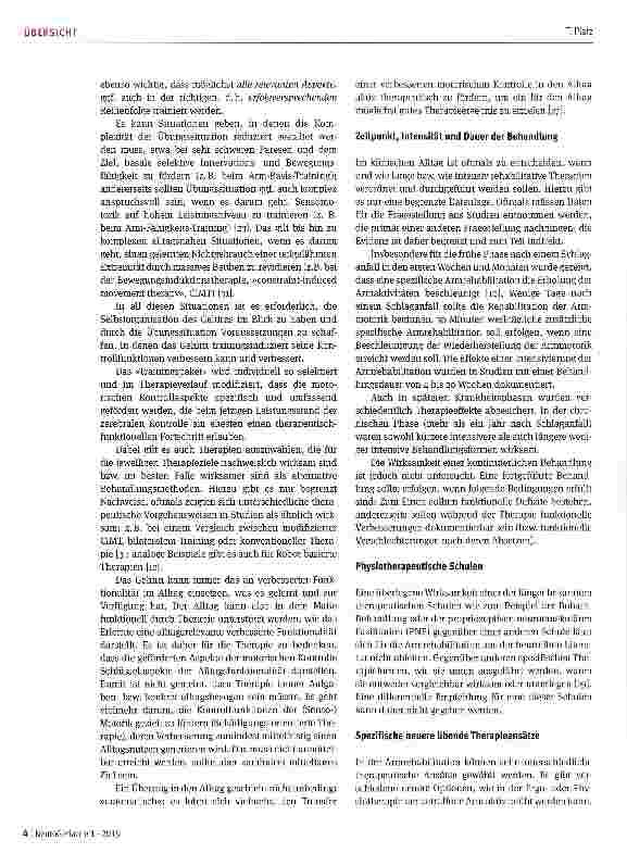 Vorschauseite 2: Neurorehabilitation der Armfunktion