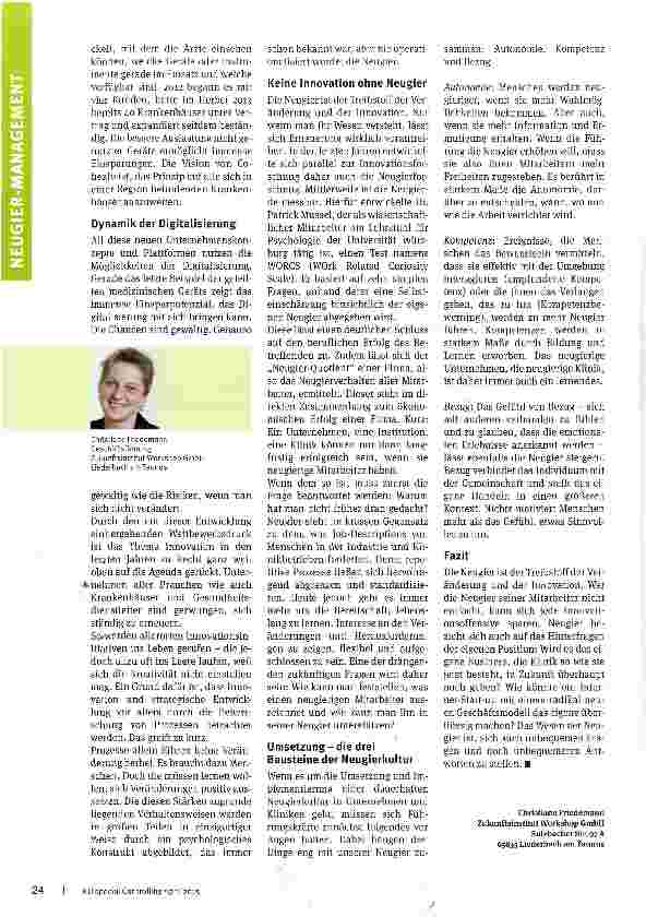 Vorschauseite 2: Der Treibstoff der Veränderung