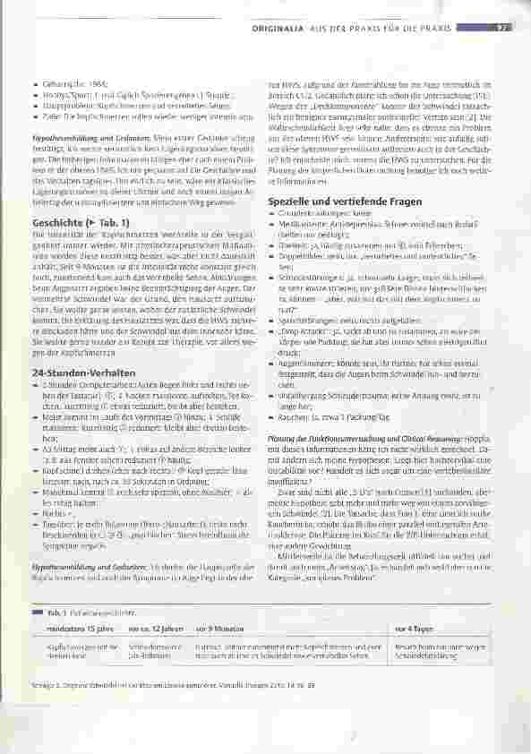 Vorschauseite 2: Diagnose Schwindel