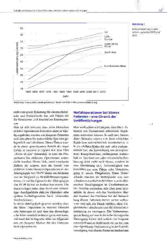 Vorschauseite 3: Notfalloperationen bei älteren Patienten: Herausforderungen und Lösungen