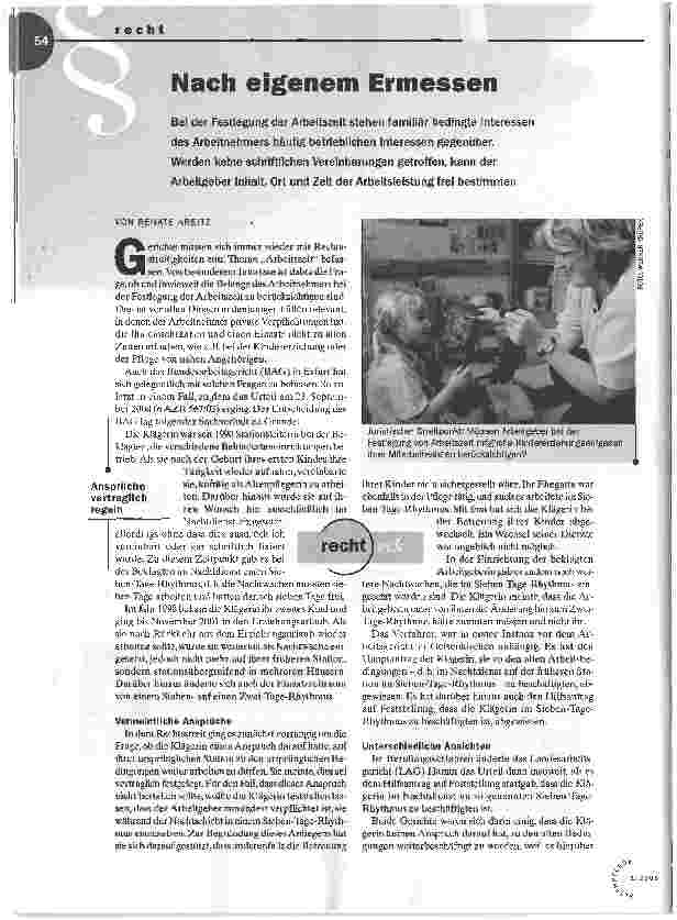 Vorschauseite 1: Nach eigenem Ermessen