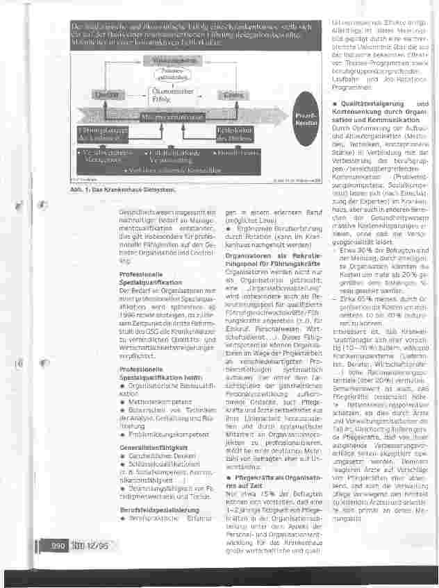 Vorschauseite 3: Der Krankenhaus-Organisator - ein neues Berufsbild Trendstudie zu Anforderungen und Perspektiven