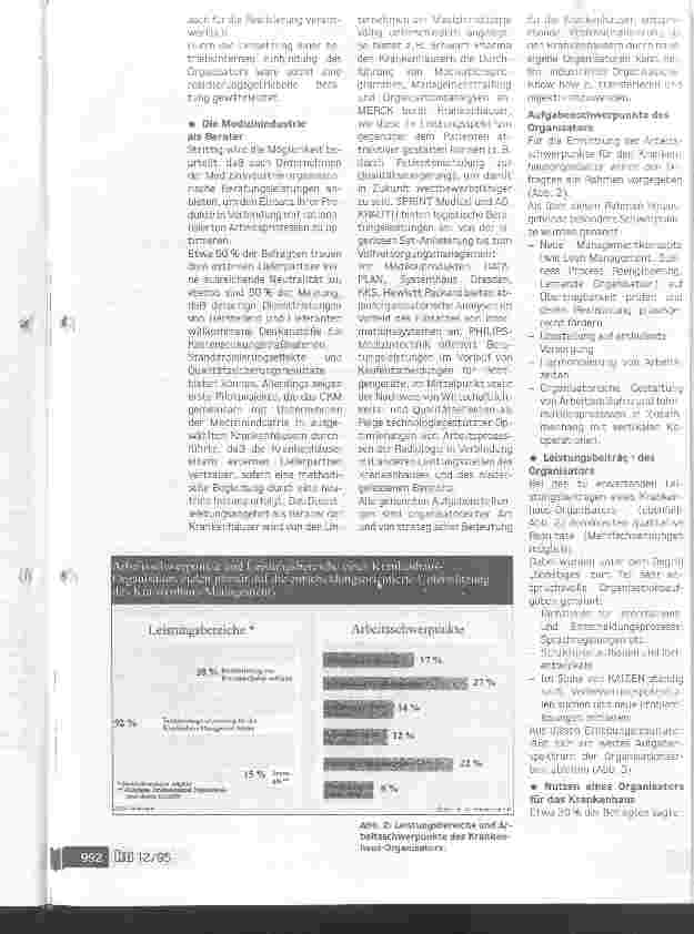 Vorschauseite 5: Der Krankenhaus-Organisator - ein neues Berufsbild Trendstudie zu Anforderungen und Perspektiven
