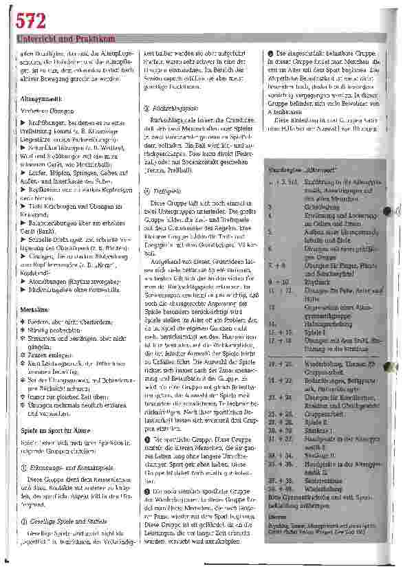 Vorschauseite 2: Adäquate Formen vermitteln Fach Seniorensport