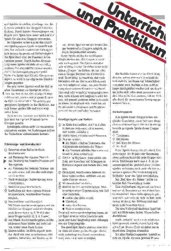Vorschauseite 3: Adäquate Formen vermitteln Fach Seniorensport