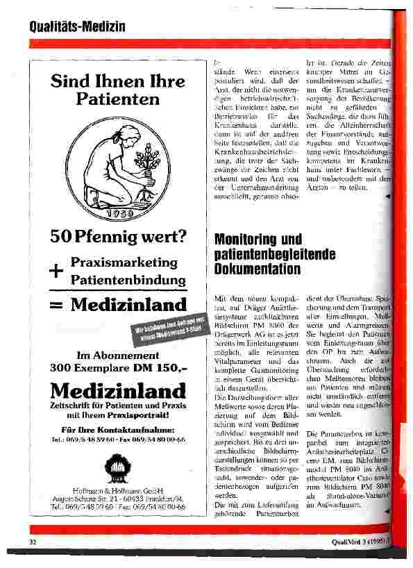 Vorschauseite 4: Die neue Rolle des Chefarztes als Medizinmanager