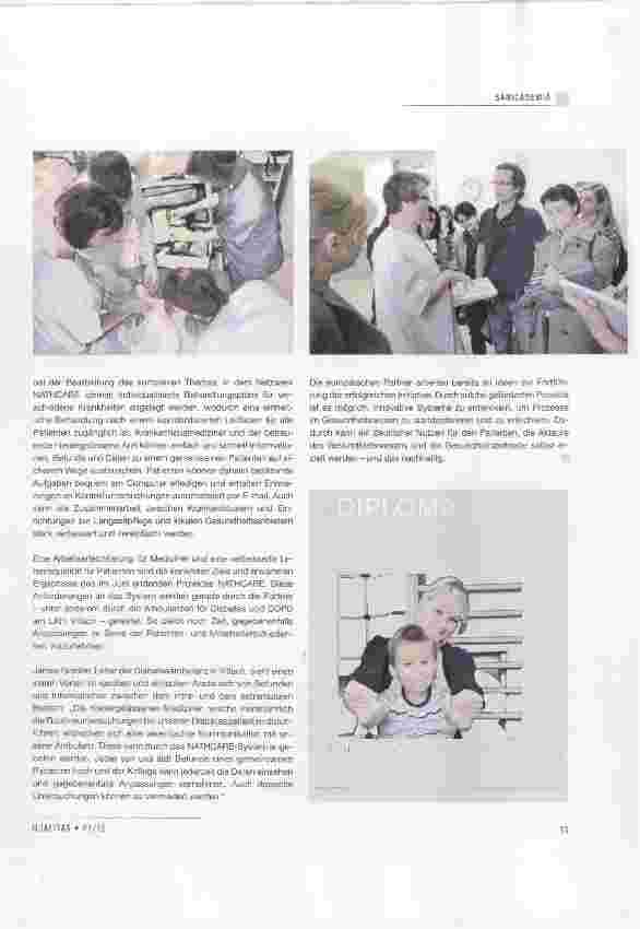 Vorschauseite 2: NATHCARE innovative Technik für Patienten und Mediziner am LKH Villach
