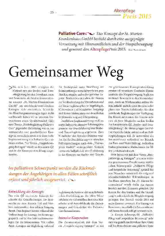 Vorschauseite 2: Gemeinsamer Weg