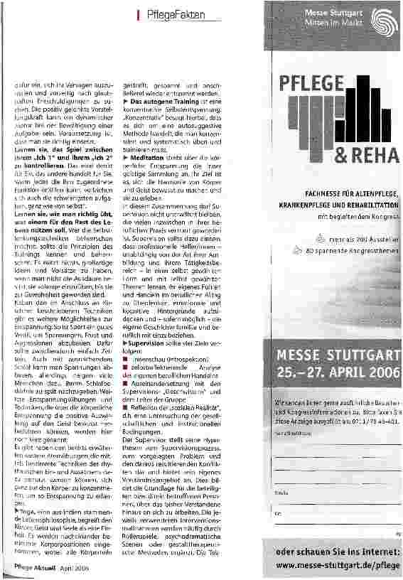 Vorschauseite 4: wenn Arbeit an die Nerven geht