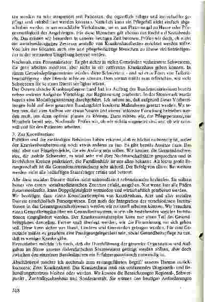 Vorschauseite 4: Das Krankenhaus und der sozialmedizinische Pflegedienst