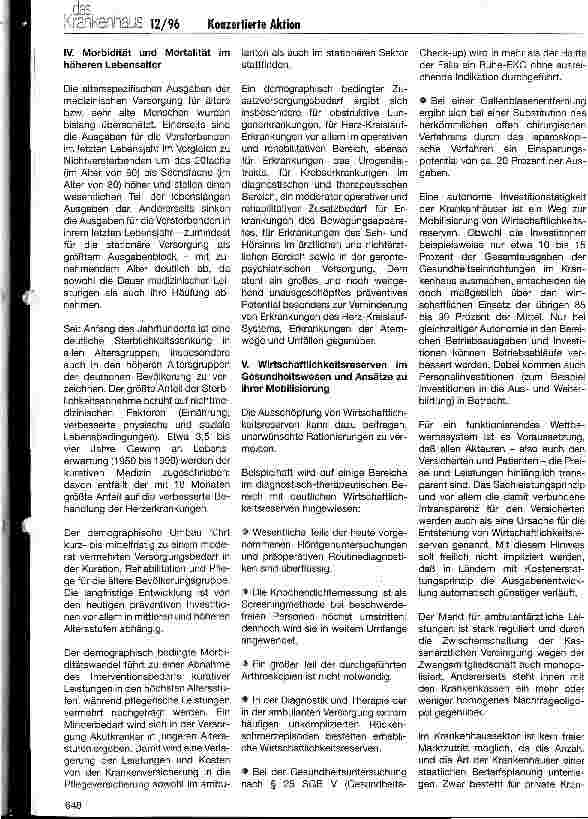 Vorschauseite 3: Konzertierte Aktion