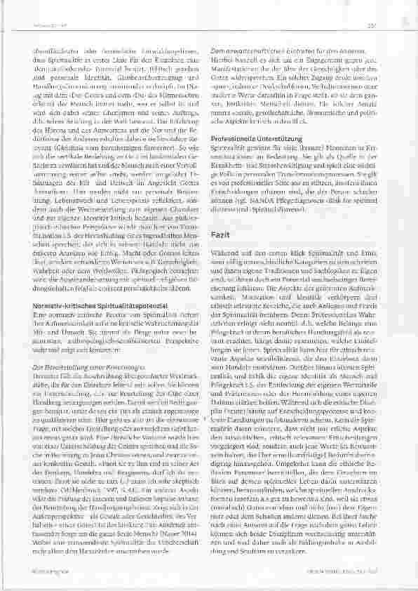Vorschauseite 5: Spiritualität und Ethik: Autonomie oder Symbiose?