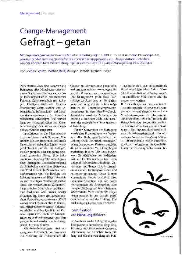 Vorschauseite 1: Change-Management Gefragt-getan