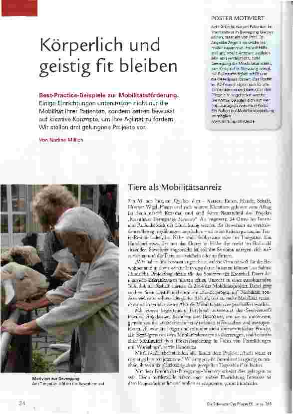 Vorschauseite 1: Körperlich und geistig fit bleiben