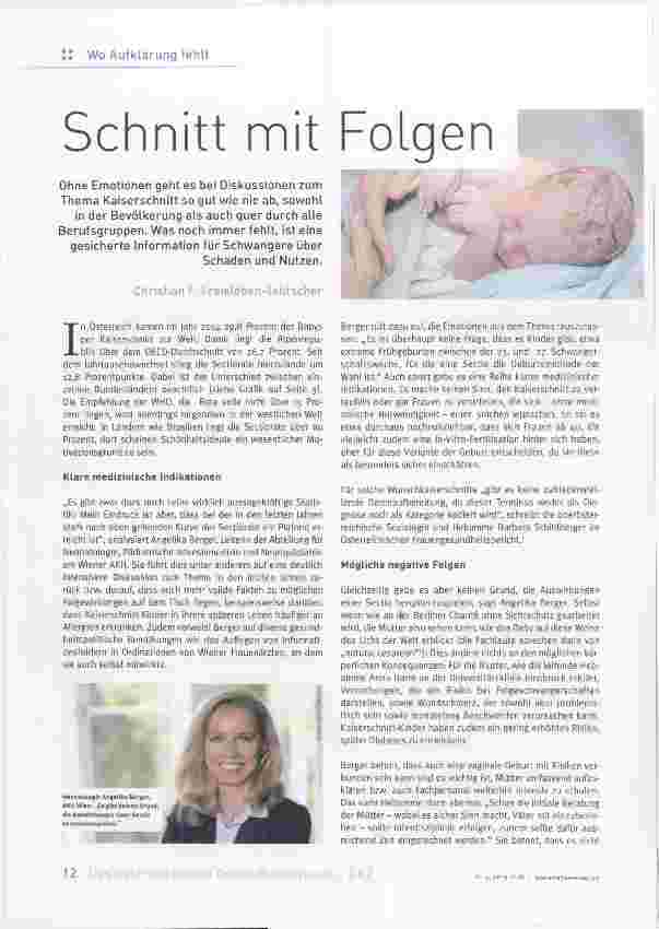 Vorschauseite 1: Schnitt mit Folgen