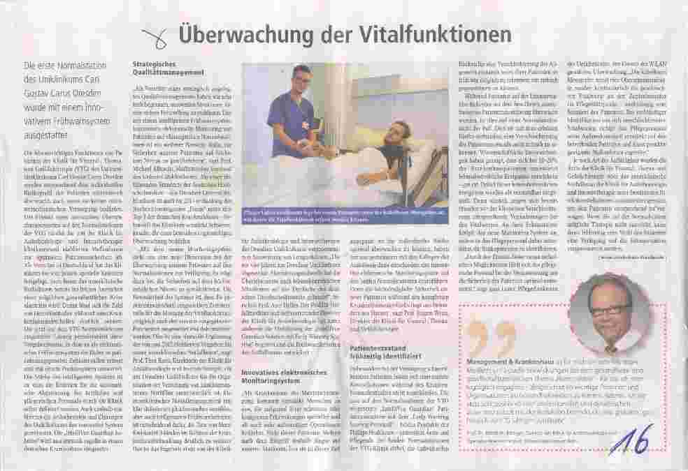 Vorschauseite 1: Überwachung der Vitalfunktionen
