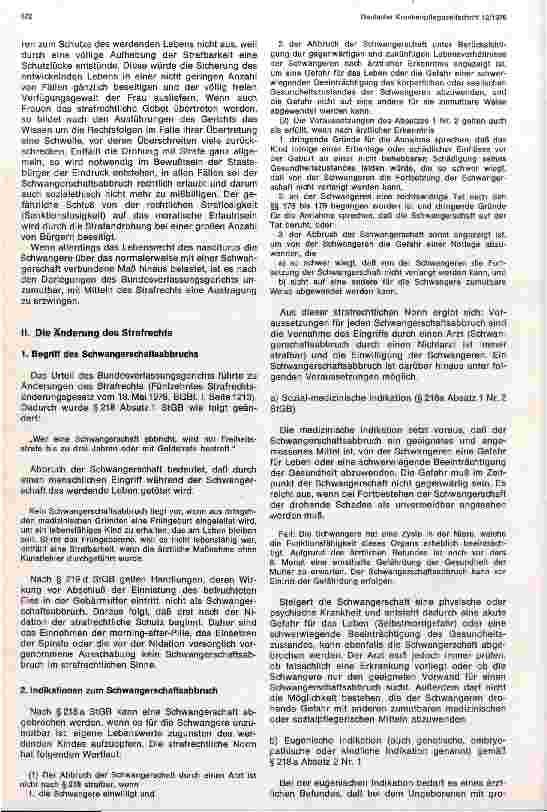 Vorschauseite 2: Grundsätze der neuen gesetzlichen Regelung des Schwangerschaftsabbruchs - Auswirkungen des Urteils des Bundesverfassungsgerichts