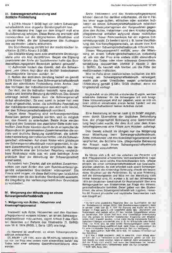 Vorschauseite 4: Grundsätze der neuen gesetzlichen Regelung des Schwangerschaftsabbruchs - Auswirkungen des Urteils des Bundesverfassungsgerichts