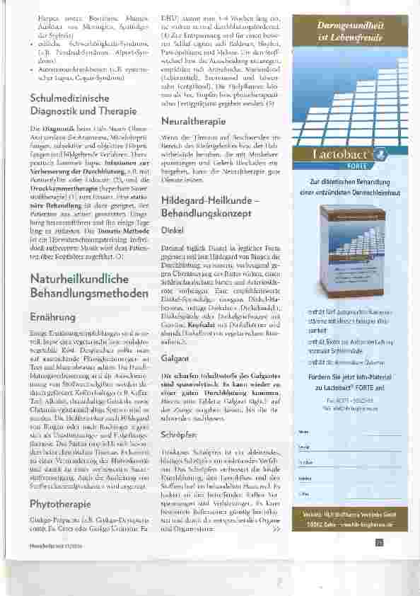 Vorschauseite 2: Der Quälgeist Tinnitus