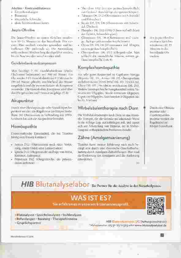Vorschauseite 4: Der Quälgeist Tinnitus