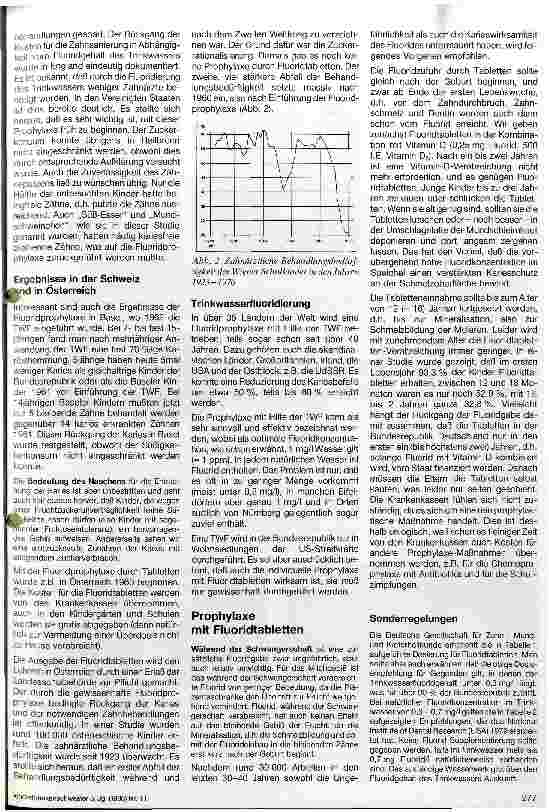 Vorschauseite 3: Karies-Prophylaxe durch Fluorid