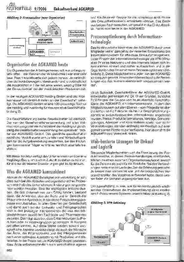 Vorschauseite 2: Mit einer Idee auf Erfolgskurs: AGKAMED
