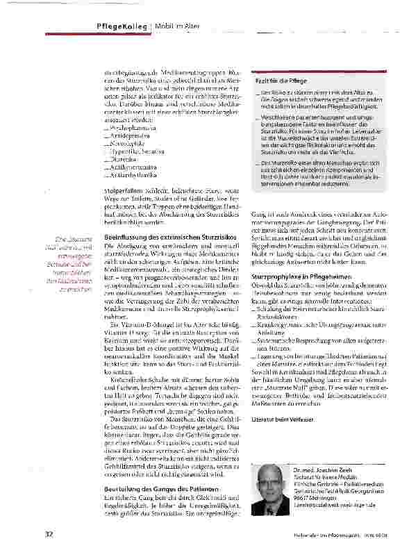 Vorschauseite 3: Bewahren Sie Ihre Bewohner vor Stürzen