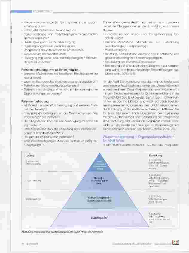 Vorschauseite 3: Implementierung des Expertenstandards Pflege von Menschen mit chronischen Wunden im Krankenhaus