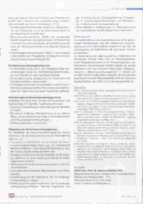 Vorschauseite 4: Implementierung des Expertenstandards Pflege von Menschen mit chronischen Wunden im Krankenhaus