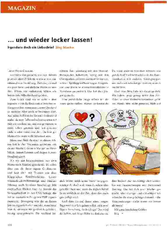 Vorschauseite 1: ... und wieder locker lassen!