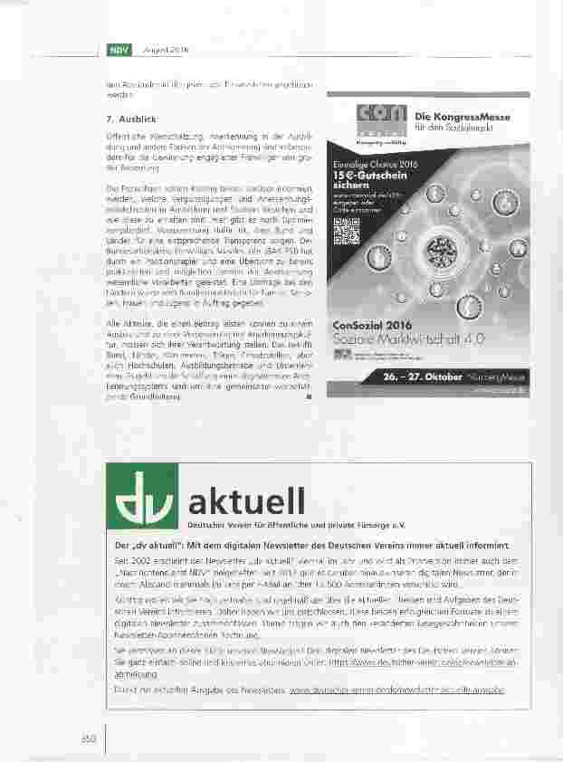 Vorschauseite 4: Empfehlungen des Deutschen Vereins für den Ausbau einer Anerkennungskultur in den Freiwilligendiensten