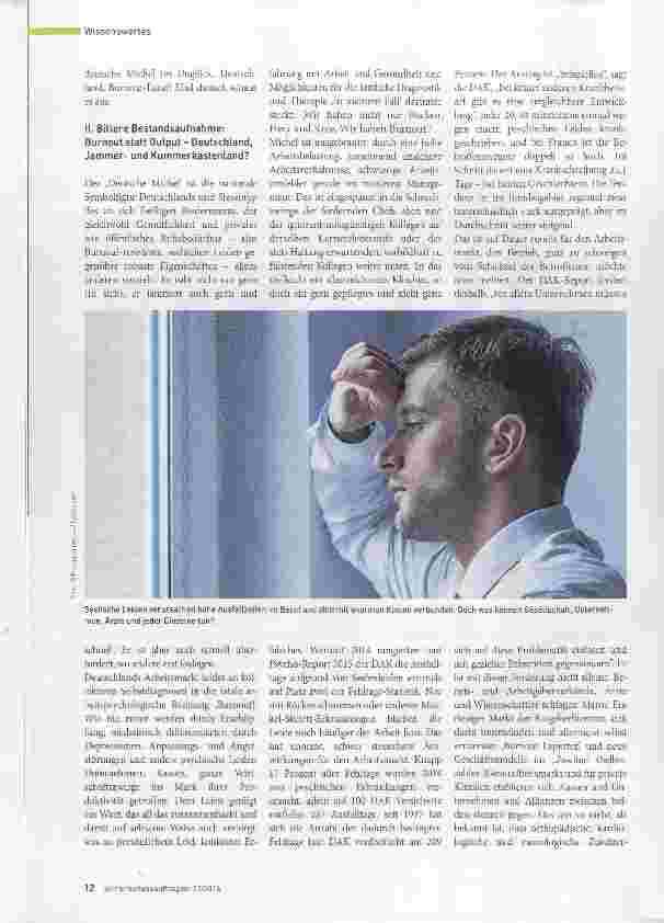 Vorschauseite 3: Burnout geht anders - aber wie?