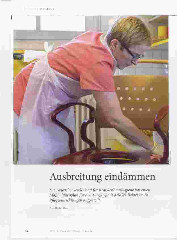 Vorschauseite 1: Ausbreitung eindämmen