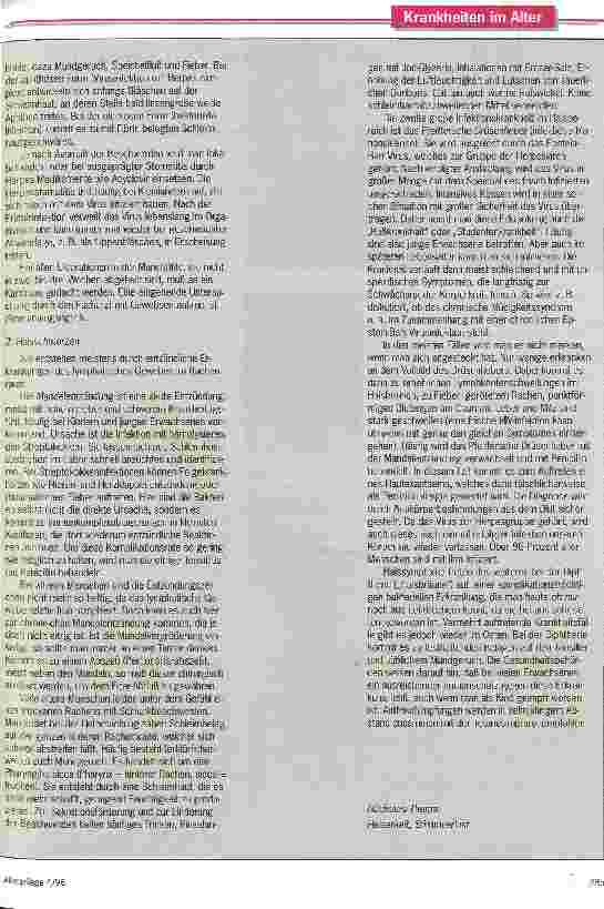 Vorschauseite 2: Schluckbeschwerden Symptome im Mundund Halsbereich