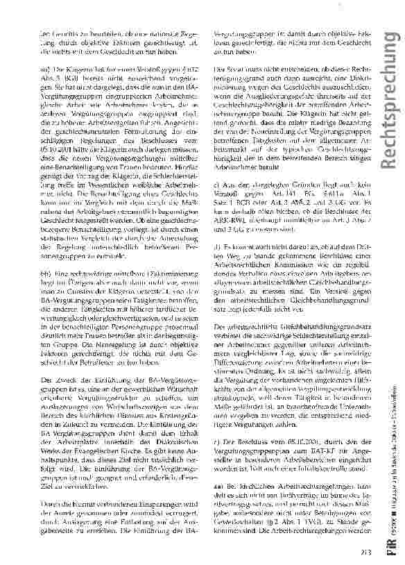 Vorschauseite 5: Umgruppierung im Bereich der Diakonie -Stationshelferin