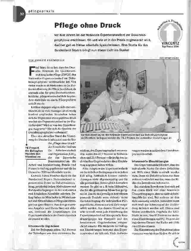 Vorschauseite 1: Pflege ohne Druck