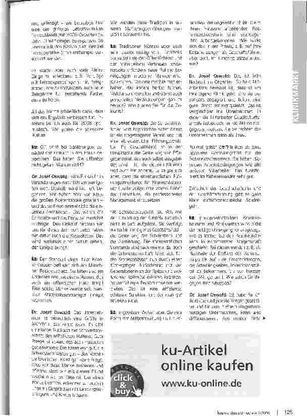 Vorschauseite 2: Letztlich ist Flexibilität wichtiger als GrößeErfolgreicher Aufbruch in neue Strukturen
