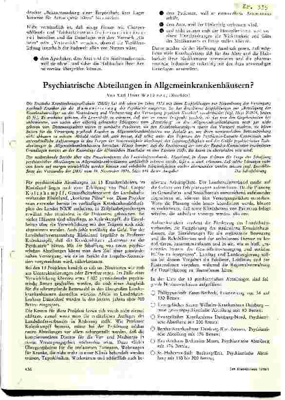 Vorschauseite 5: Überwachung der Arzneimittelvorräte auf den Stationen der Krankenhäuser
