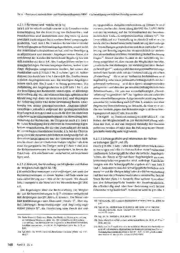 Vorschauseite 5: Das neue Landesrichterund Staatsanwältegesetz NRW ein beteiligungsrechtlicher Paradigmenwechsel