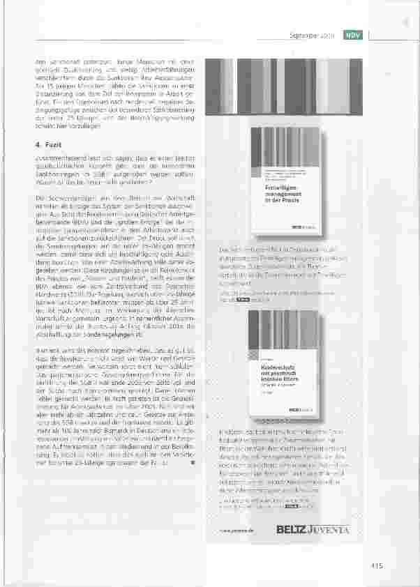 Vorschauseite 6: Sanktionen bei jüngeren Leistungs-beziehenden im SGB II