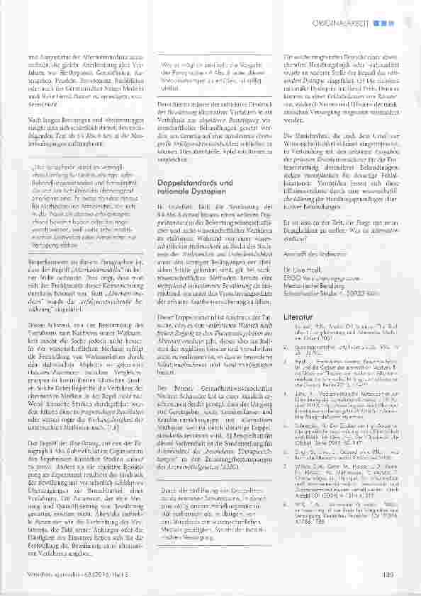 Vorschauseite 5: Was ist Alternativmedizin?